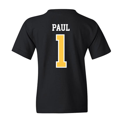 Wayne State - NCAA Men's Basketball : Carlos Paul - Classic Shersey Youth T-Shirt-1