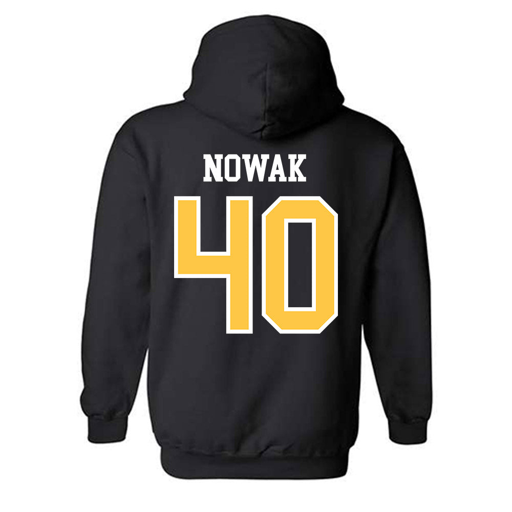 Wayne State - NCAA Football : Griffin Nowak - Classic Shersey Hooded Sweatshirt-1