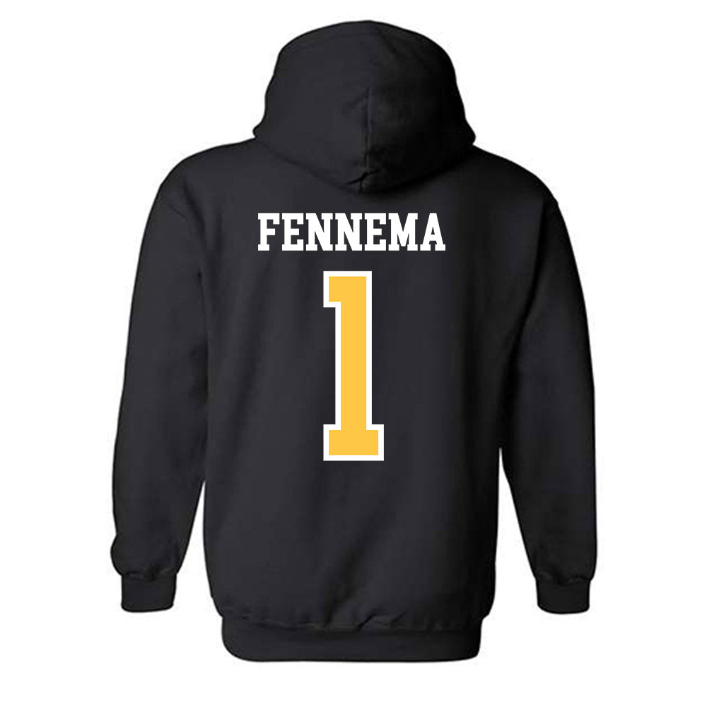 Wayne State - NCAA Football : Will Fennema - Classic Shersey Hooded Sweatshirt-1