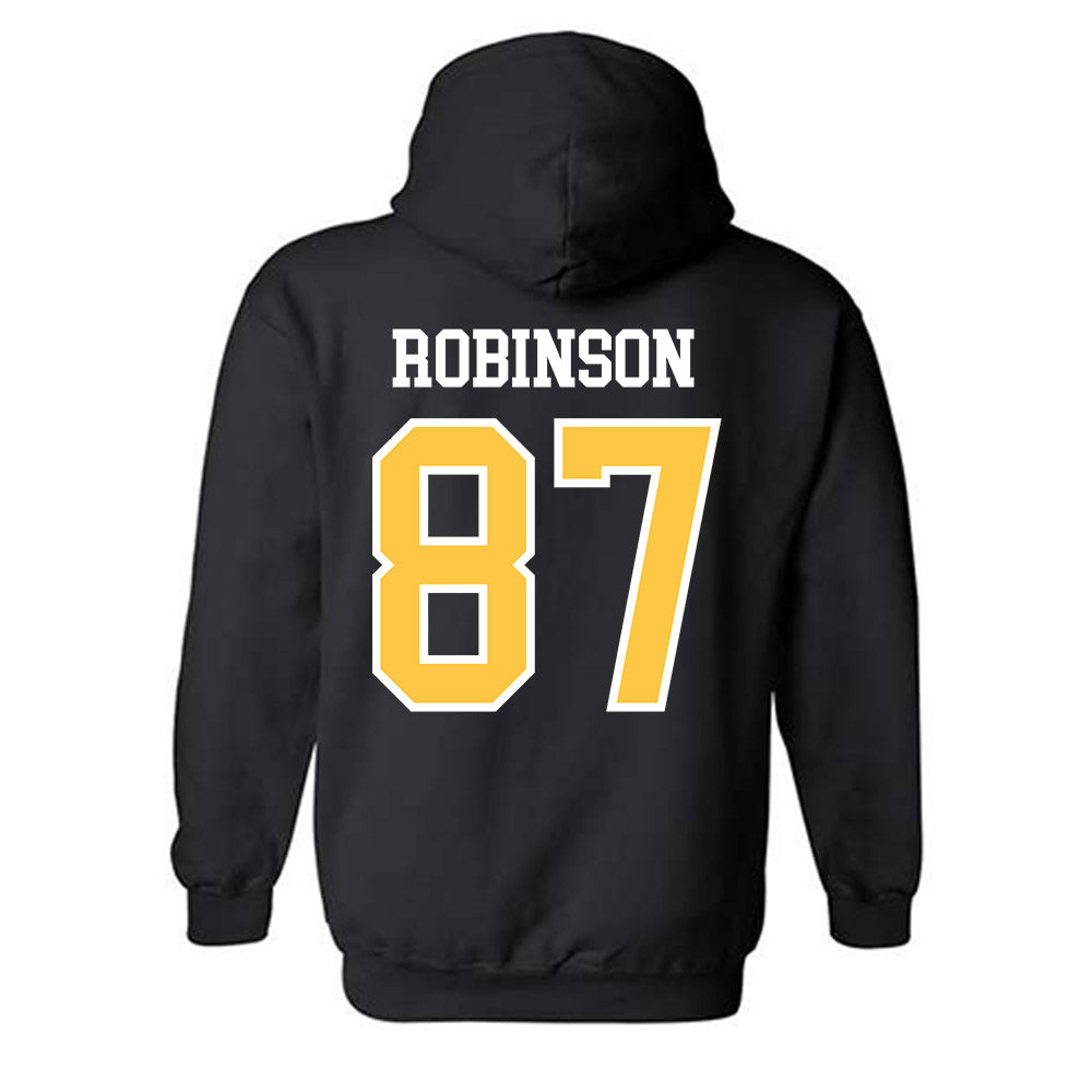 Wayne State - NCAA Football : MarTavion Robinson - Classic Shersey Hooded Sweatshirt-1