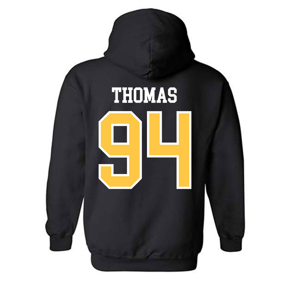 Wayne State - NCAA Football : Michael Thomas - Classic Shersey Hooded Sweatshirt-1