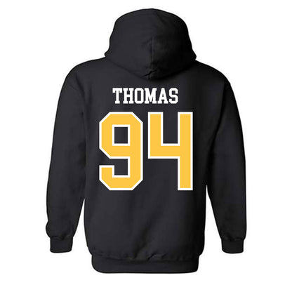 Wayne State - NCAA Football : Michael Thomas - Classic Shersey Hooded Sweatshirt-1