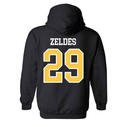 Wayne State - NCAA Baseball : Gabe Zeldes - Classic Shersey Hooded Sweatshirt-1