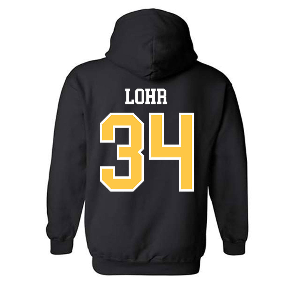 Wayne State - NCAA Men's Basketball : Eli Lohr - Classic Shersey Hooded Sweatshirt-1
