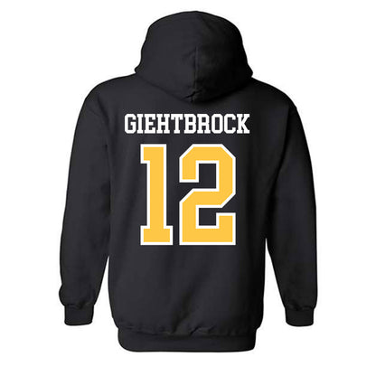 Wayne State - NCAA Women's Volleyball : Paige Giehtbrock - Classic Shersey Hooded Sweatshirt-1