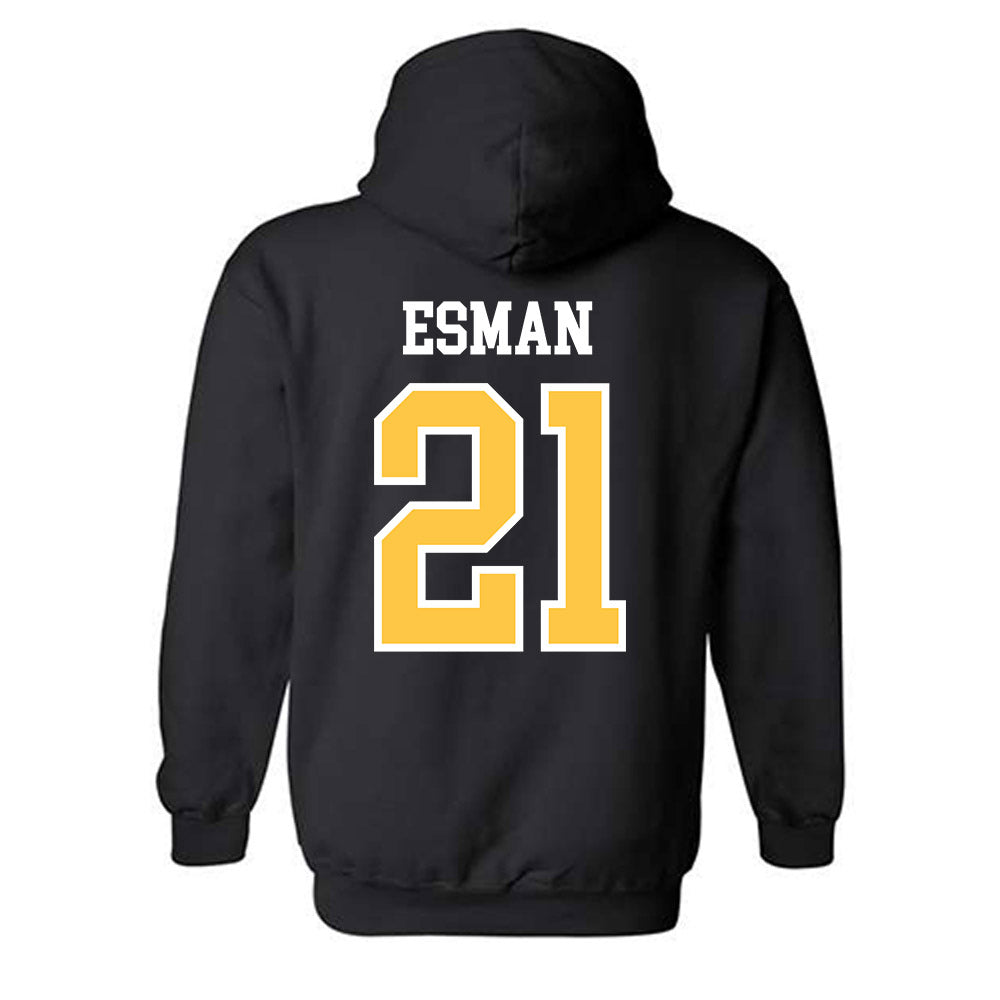 Wayne State - NCAA Men's Basketball : Bryce Esman - Classic Shersey Hooded Sweatshirt-1