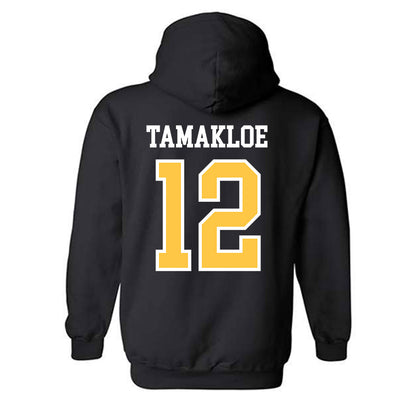 Wayne State - NCAA Men's Basketball : Kelvin Tamakloe - Classic Shersey Hooded Sweatshirt-1