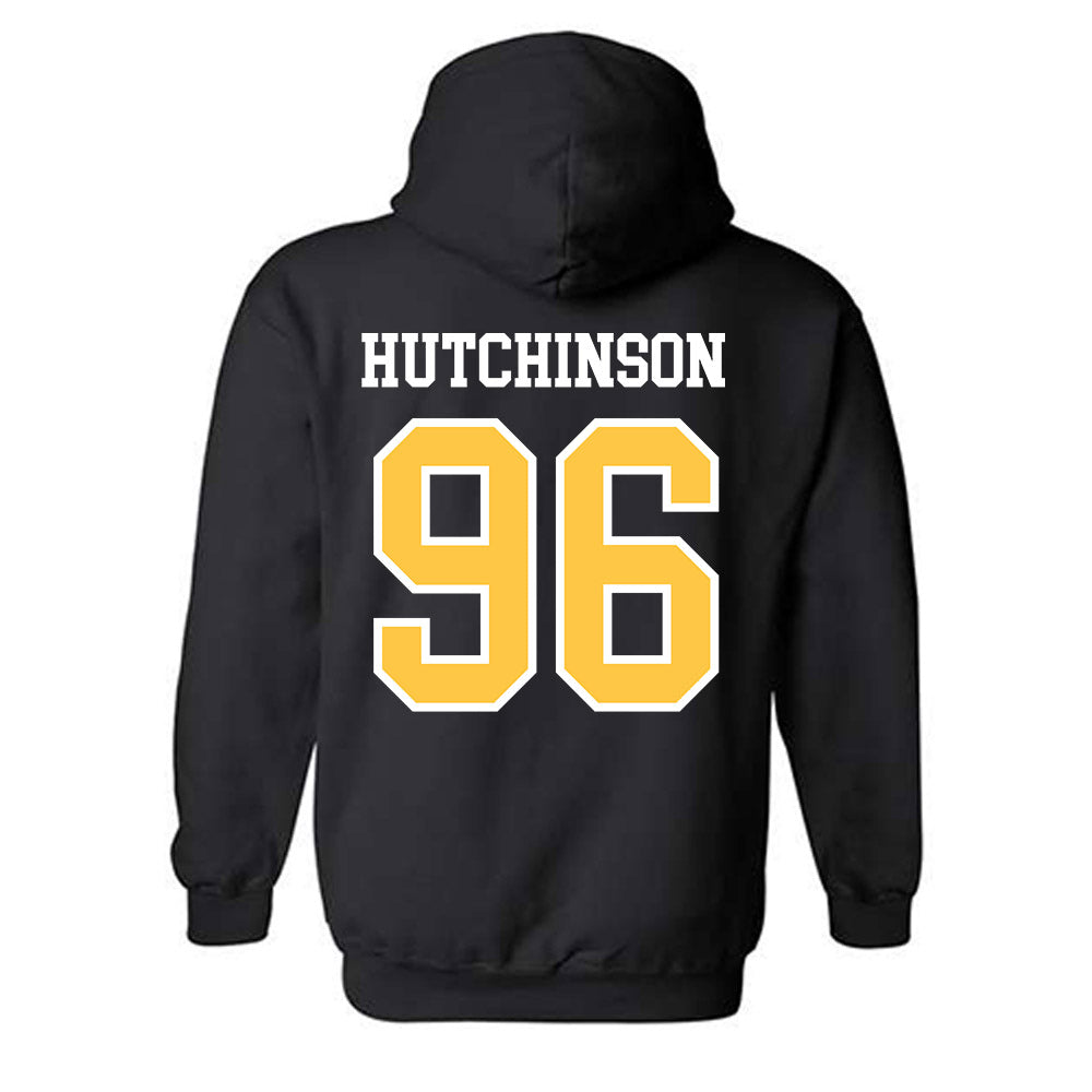 Wayne State - NCAA Football : Jordan Hutchinson - Classic Shersey Hooded Sweatshirt-1