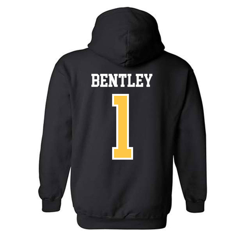 Wayne State - NCAA Football : Dvaun Bentley - Classic Shersey Hooded Sweatshirt-1