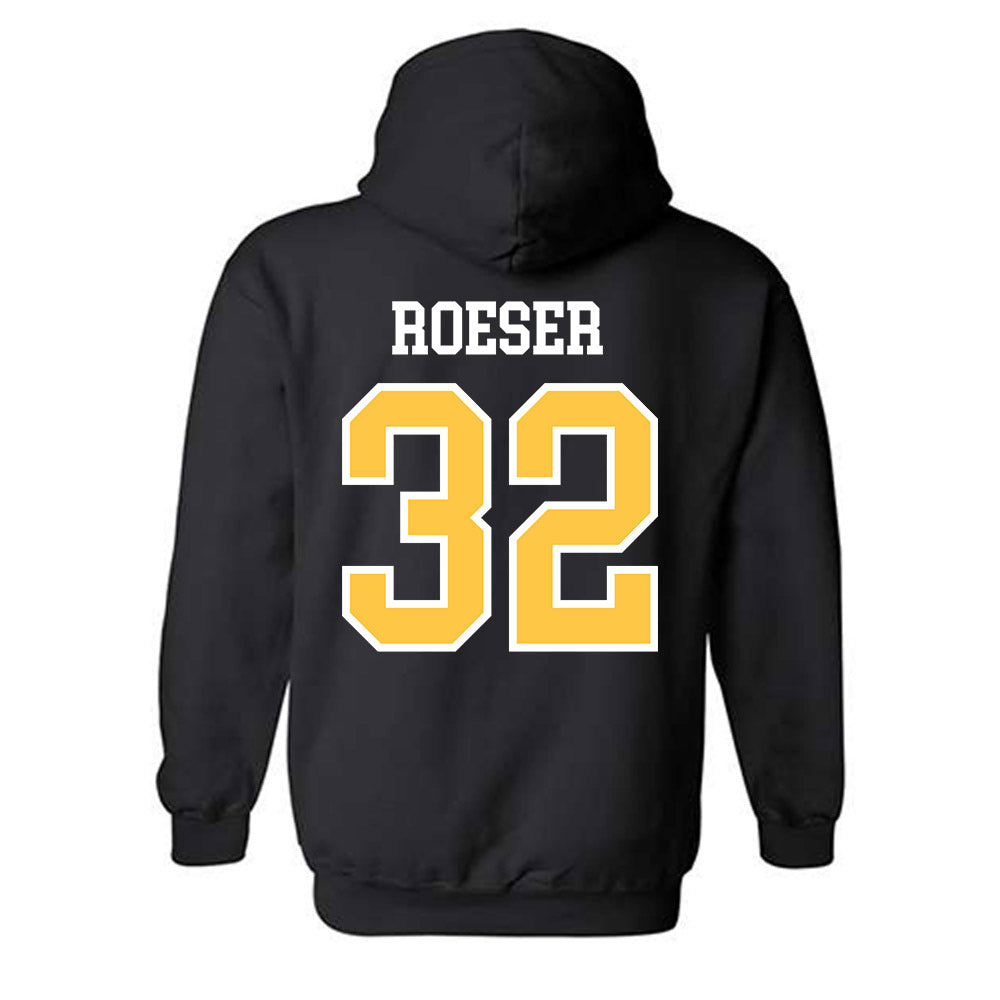Wayne State - NCAA Baseball : Rhett Roeser - Classic Shersey Hooded Sweatshirt-1