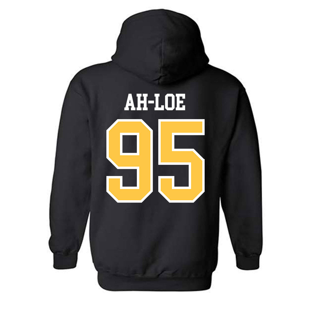 Wayne State - NCAA Football : Tanielu Ah-Loe - Classic Shersey Hooded Sweatshirt-1
