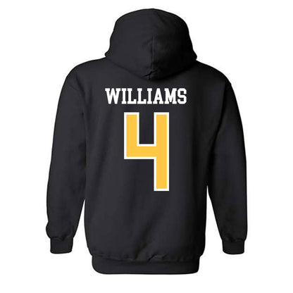 Wayne State - NCAA Football : Martell Williams - Classic Shersey Hooded Sweatshirt-1