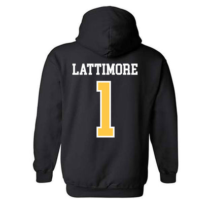 Wayne State - NCAA Football : Joseph Lattimore - Classic Shersey Hooded Sweatshirt-1