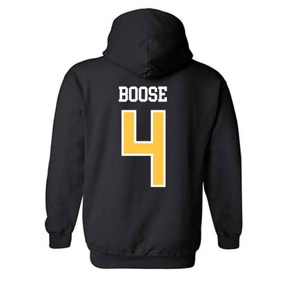 Wayne State - NCAA Men's Basketball : JaKobie Boose - Classic Shersey Hooded Sweatshirt-1