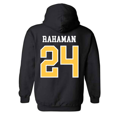 Wayne State - NCAA Football : Jasir Rahaman - Classic Shersey Hooded Sweatshirt-1