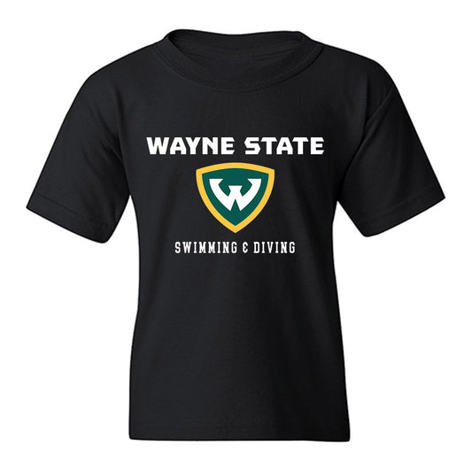 Wayne State - NCAA Women's Swimming & Diving : Lilian Ljuckanov - Classic Shersey Youth T-Shirt-0
