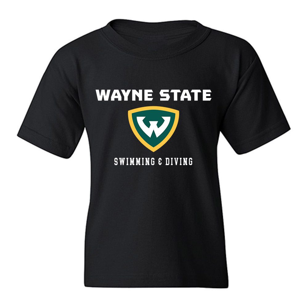 Wayne State - NCAA Women's Swimming & Diving : Josey Coon - Classic Shersey Youth T-Shirt-0
