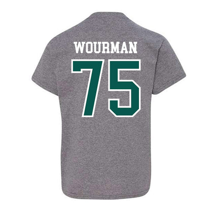 Wayne State - NCAA Football : Richardo Wourman - Classic Shersey Youth T-Shirt-1