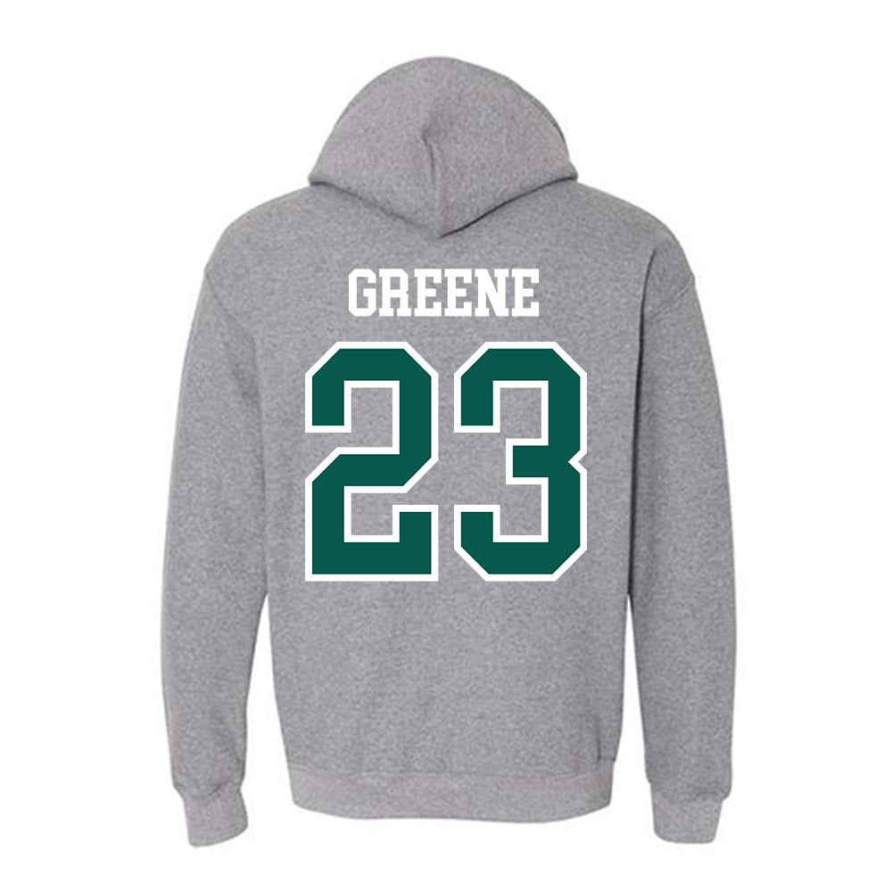 Wayne State - NCAA Football : Torrence Greene - Classic Shersey Hooded Sweatshirt-1