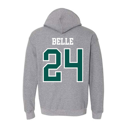 Wayne State - NCAA Men's Basketball : Devin Belle - Classic Shersey Hooded Sweatshirt-1