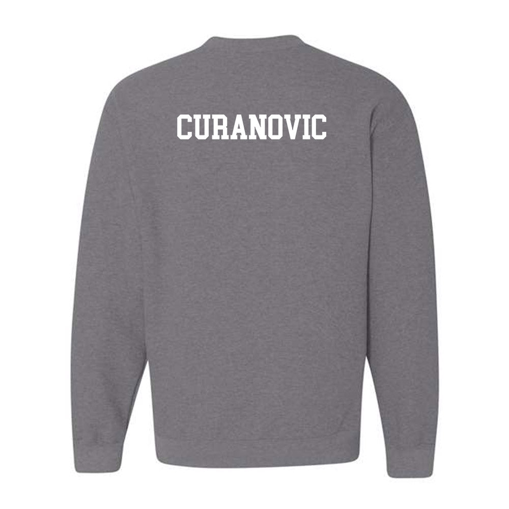Wayne State - NCAA Men's Swimming & Diving : Leland Curanovic - Classic Shersey Crewneck Sweatshirt-1