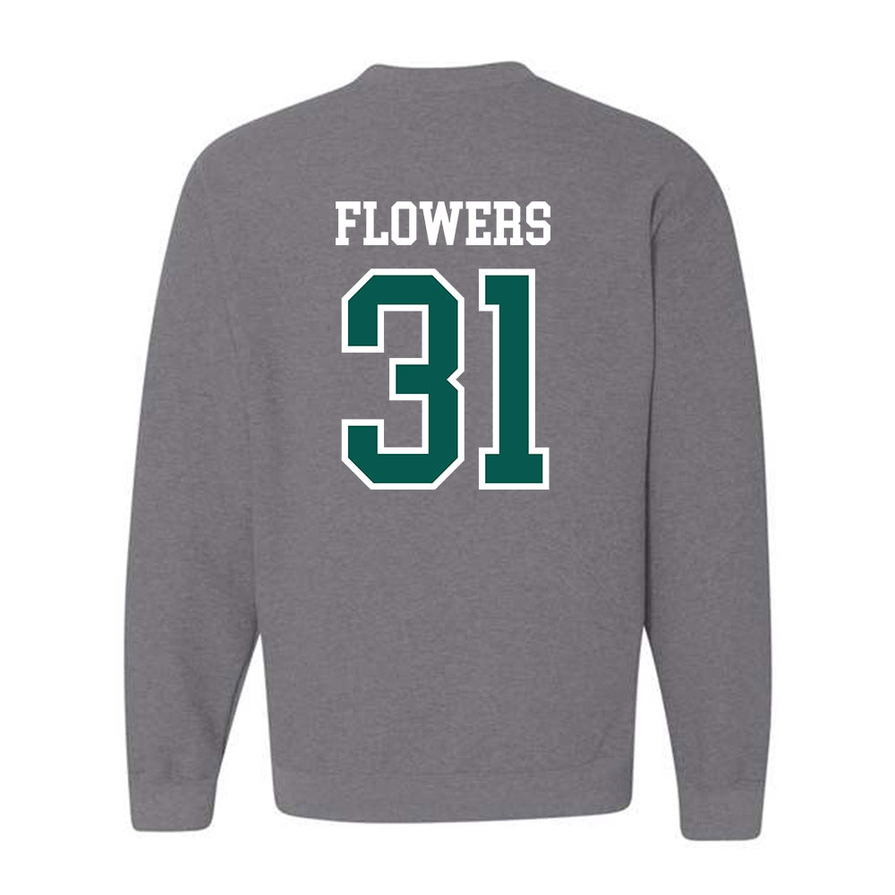 Wayne State - NCAA Football : Dharon Flowers - Classic Shersey Crewneck Sweatshirt-1