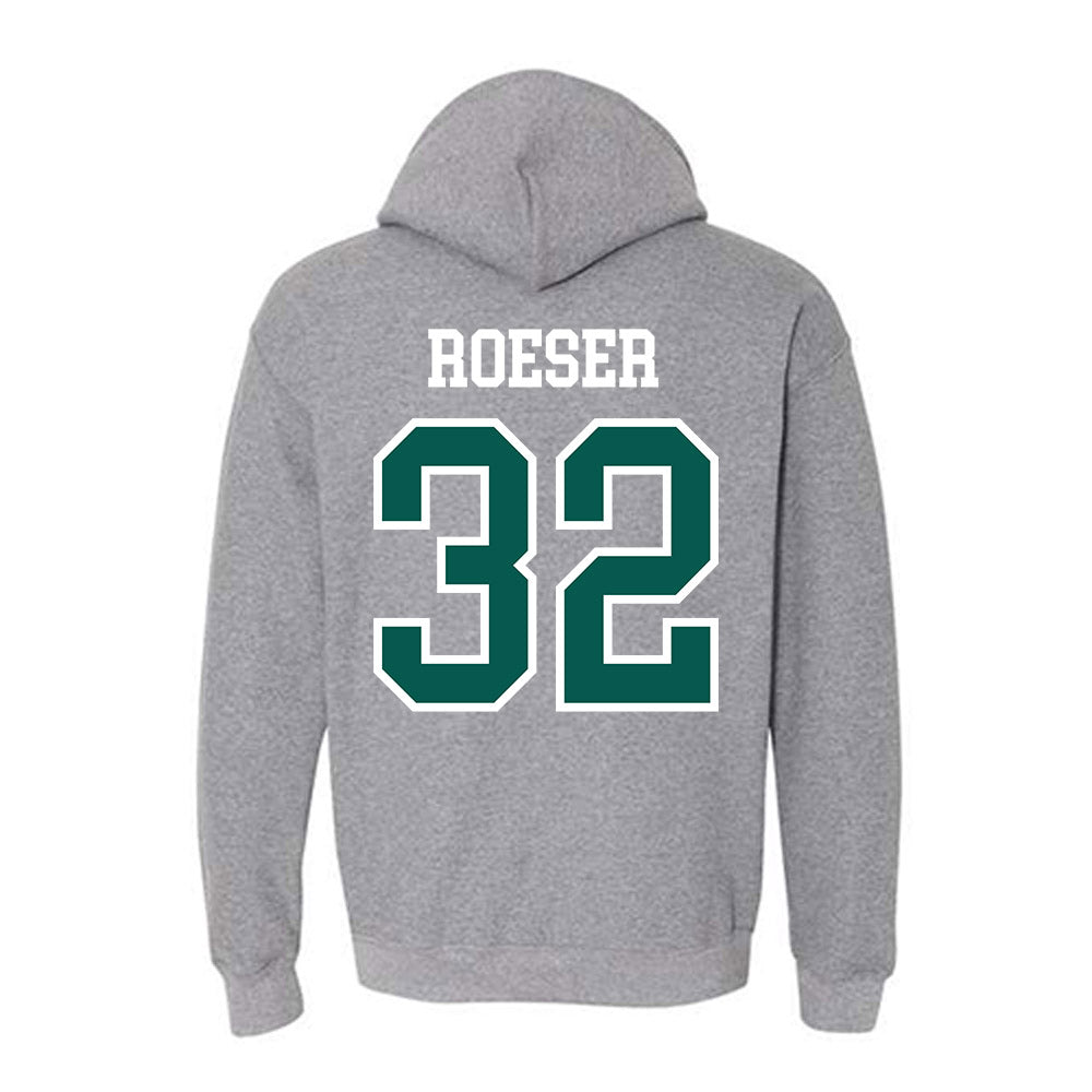 Wayne State - NCAA Baseball : Rhett Roeser - Classic Shersey Hooded Sweatshirt-1