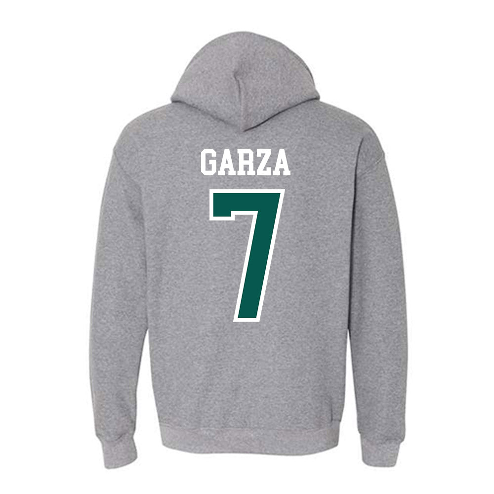 Wayne State - NCAA Baseball : Ty Garza - Classic Shersey Hooded Sweatshirt-1