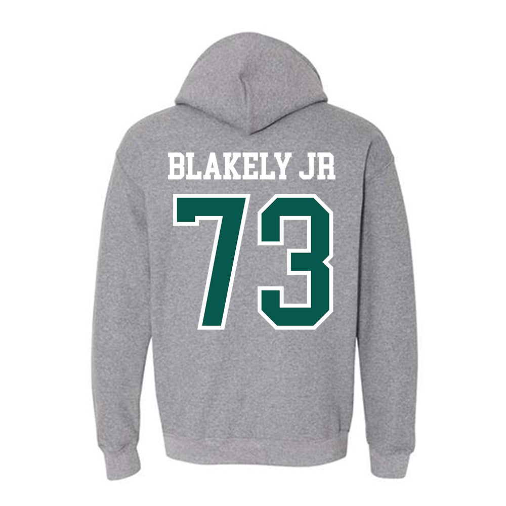 Wayne State - NCAA Football : Lance Blakely Jr - Classic Shersey Hooded Sweatshirt-1