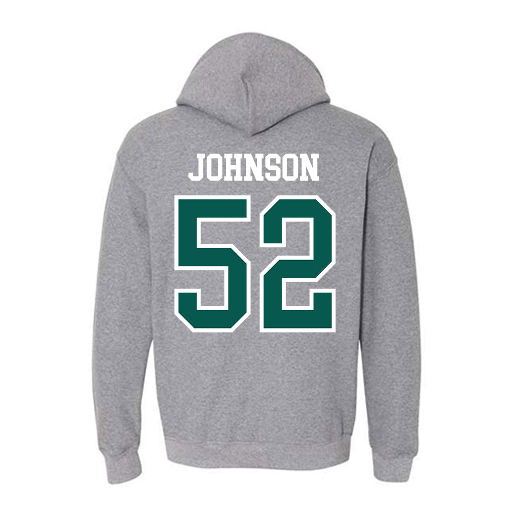 Wayne State - NCAA Football : Luke Johnson - Classic Shersey Hooded Sweatshirt-1