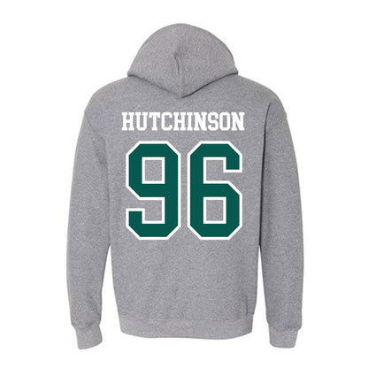 Wayne State - NCAA Football : Jordan Hutchinson - Classic Shersey Hooded Sweatshirt-1