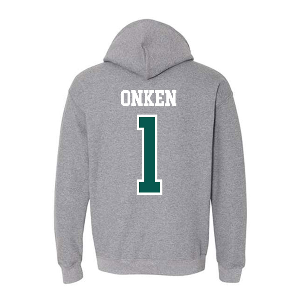 Wayne State - NCAA Women's Volleyball : Marley Onken - Classic Shersey Hooded Sweatshirt-1