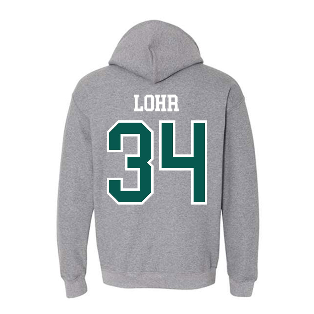 Wayne State - NCAA Men's Basketball : Eli Lohr - Classic Shersey Hooded Sweatshirt-1