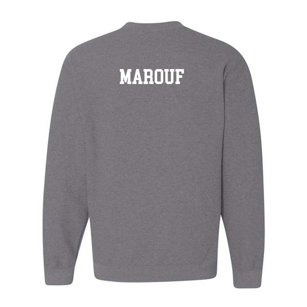 Wayne State - NCAA Men's Fencing : Eyad Marouf - Classic Shersey Crewneck Sweatshirt-1