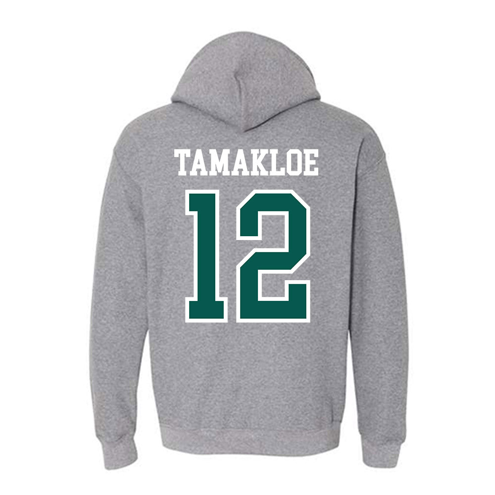 Wayne State - NCAA Men's Basketball : Kelvin Tamakloe - Classic Shersey Hooded Sweatshirt-1
