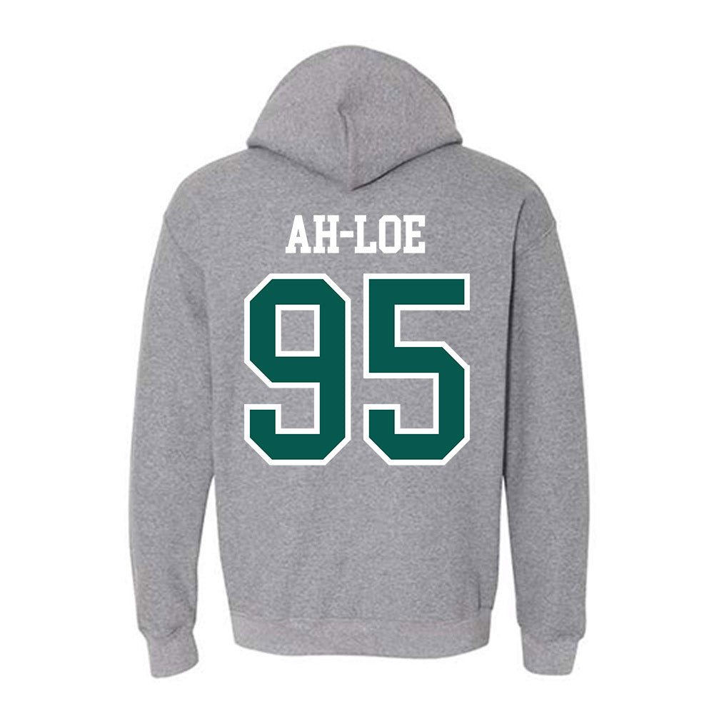 Wayne State - NCAA Football : Tanielu Ah-Loe - Classic Shersey Hooded Sweatshirt-1