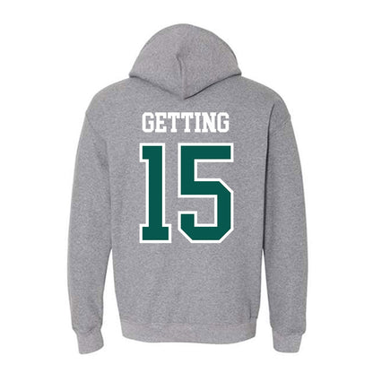 Wayne State - NCAA Baseball : Ethan Getting - Classic Shersey Hooded Sweatshirt-1