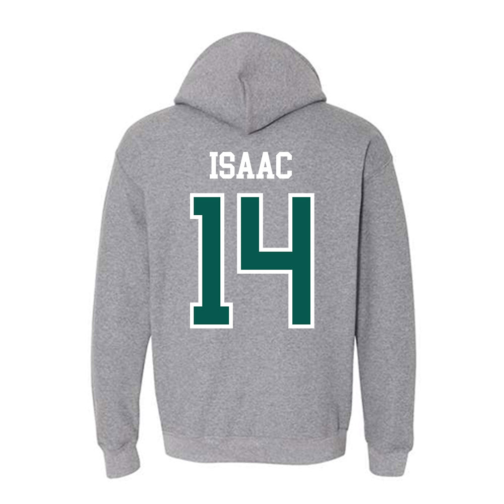 Wayne State - NCAA Football : Donovan Isaac - Classic Shersey Hooded Sweatshirt-1