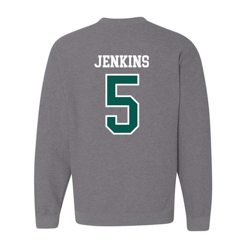 Wayne State - NCAA Men's Basketball : Jalen Jenkins - Classic Shersey Crewneck Sweatshirt-1