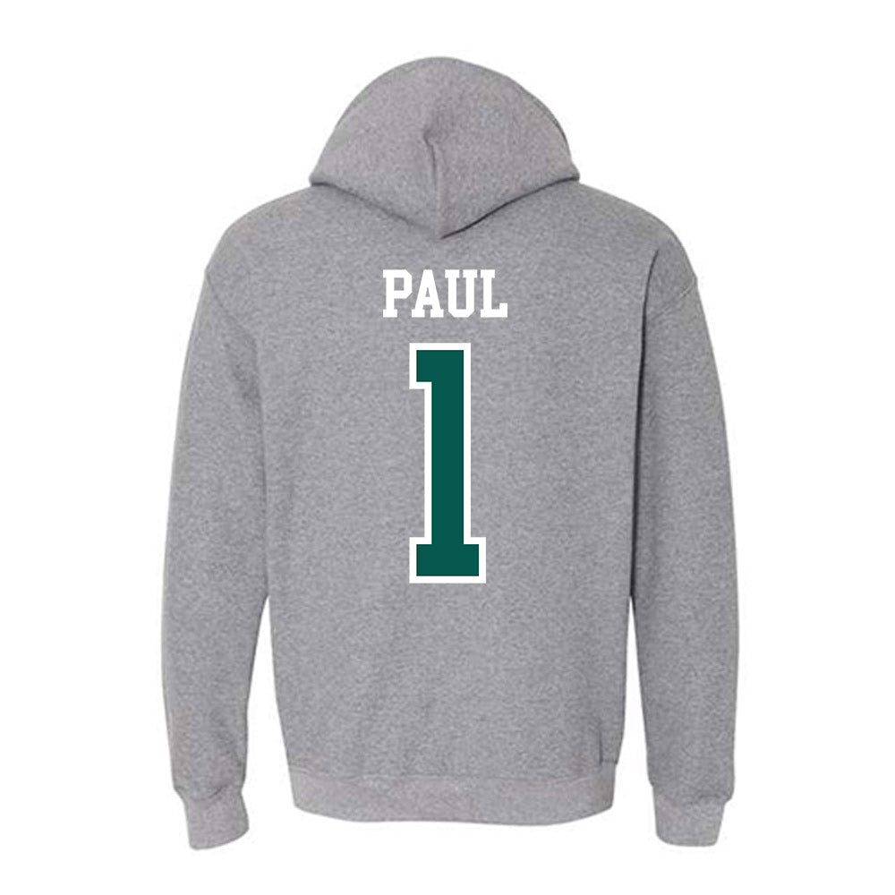 Wayne State - NCAA Men's Basketball : Carlos Paul - Classic Shersey Hooded Sweatshirt-1