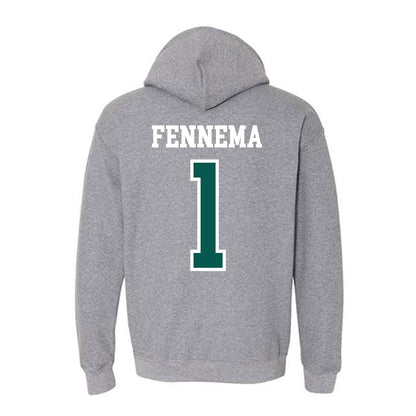 Wayne State - NCAA Football : Will Fennema - Classic Shersey Hooded Sweatshirt-1