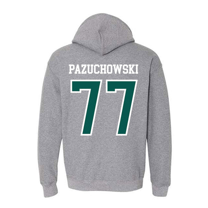 Wayne State - NCAA Football : Andrew Pazuchowski - Classic Shersey Hooded Sweatshirt-1