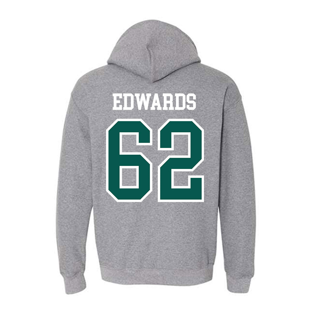 Wayne State - NCAA Football : Will Edwards - Classic Shersey Hooded Sweatshirt-1