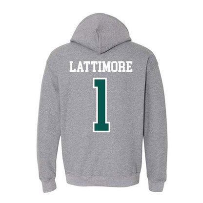 Wayne State - NCAA Football : Joseph Lattimore - Classic Shersey Hooded Sweatshirt-1