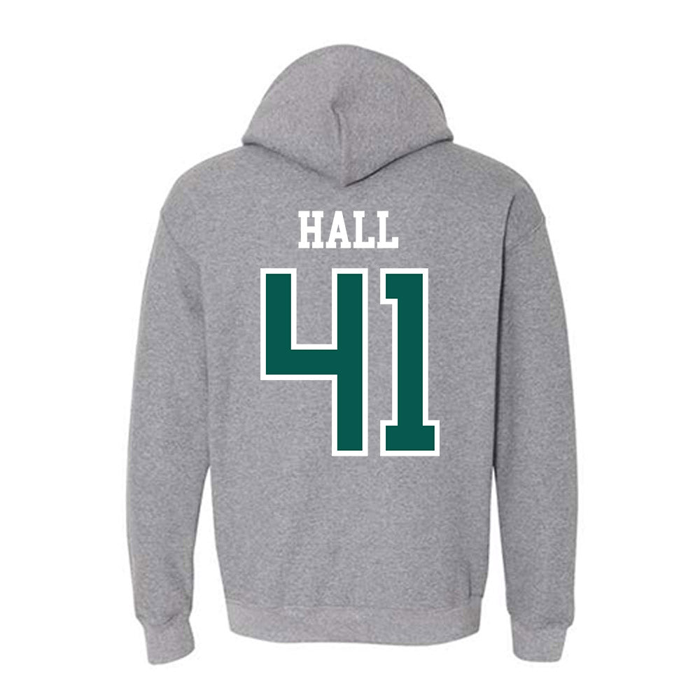 Wayne State - NCAA Football : Zaiden Hall - Classic Shersey Hooded Sweatshirt-1