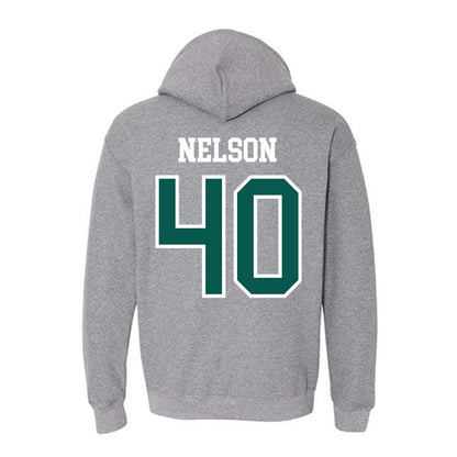 Wayne State - NCAA Football : Johnny Nelson - Classic Shersey Hooded Sweatshirt-1