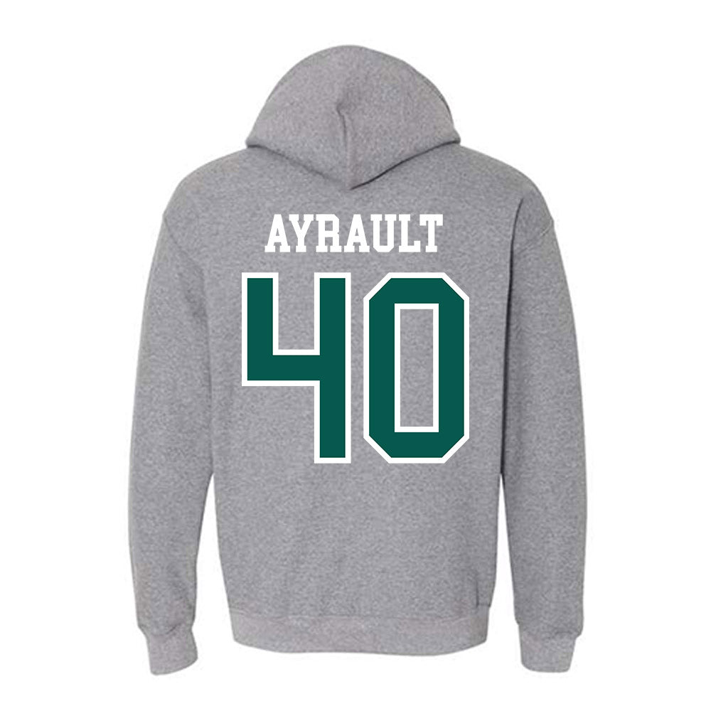 Wayne State - NCAA Women's Basketball : Annabel Ayrault - Classic Shersey Hooded Sweatshirt-1