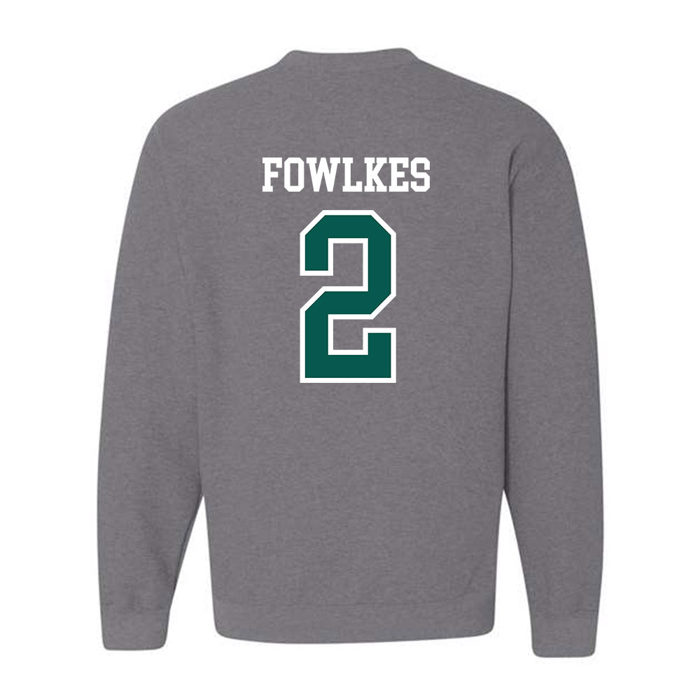 Wayne State - NCAA Football : Elijah Fowlkes - Classic Shersey Crewneck Sweatshirt-1