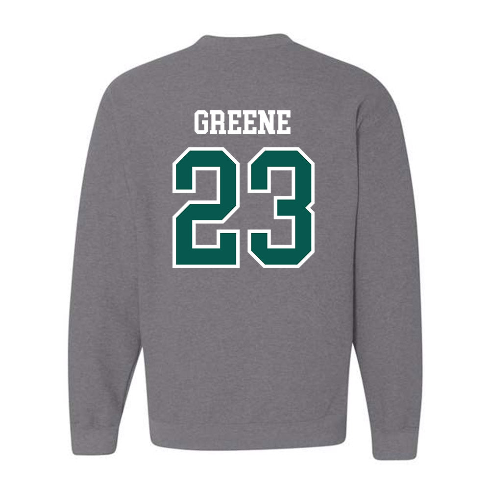 Wayne State - NCAA Football : Torrence Greene - Classic Shersey Crewneck Sweatshirt-1