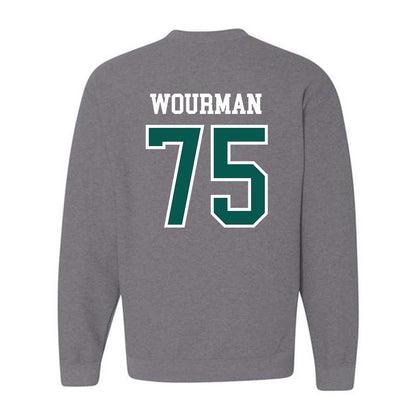 Wayne State - NCAA Football : Richardo Wourman - Classic Shersey Crewneck Sweatshirt-1